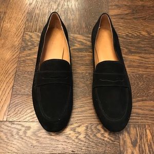 J Crew black loafers - NWOT